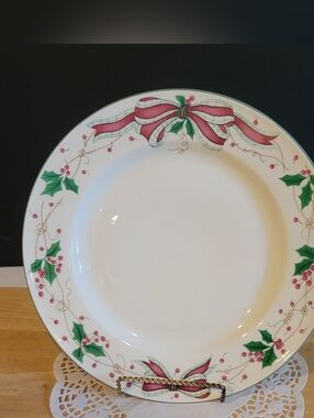 Christmas Classics Stoneware 10" Plate by Citation